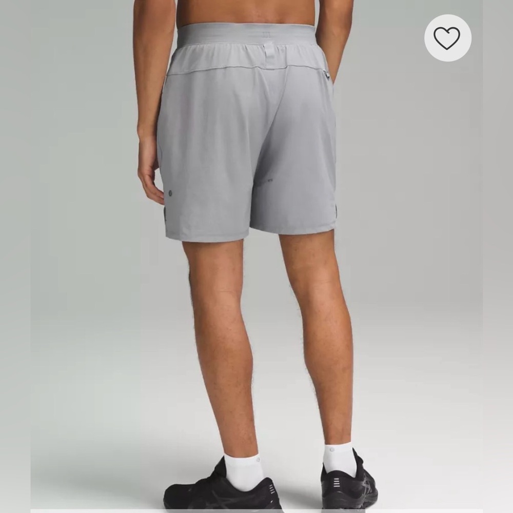 Lululemon License to Train XXL liner less  shorts Grey Mens